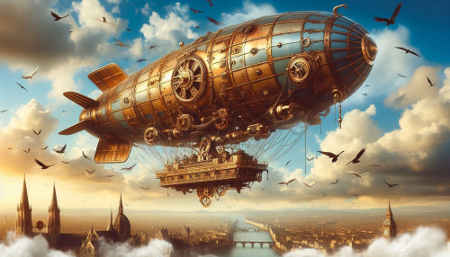 A.I. Generated Steampunk Airship.
https://john-hughes-photographic.pixels.com/featured/ai-generated-steampunk-airship-john-hughes.html