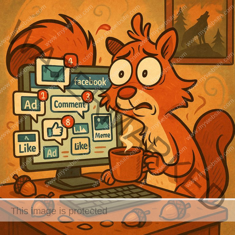 Facebook squirrel
