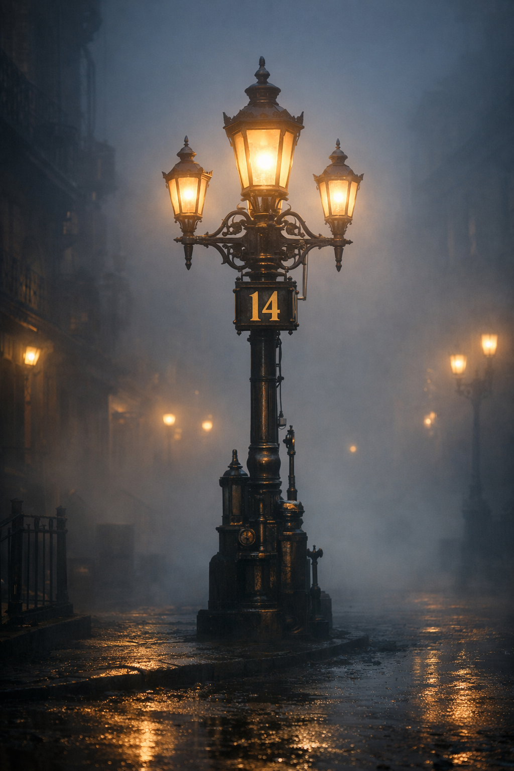 Lamp Post 14 – The Gathering Fog  (Abbie Shores Fiction)
