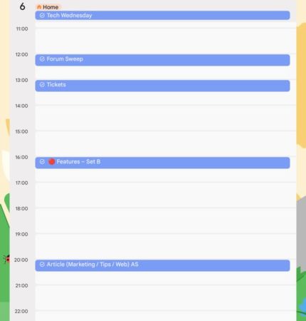 Mapping Your Week With Google Calendar  (Abbie Shores Essays)