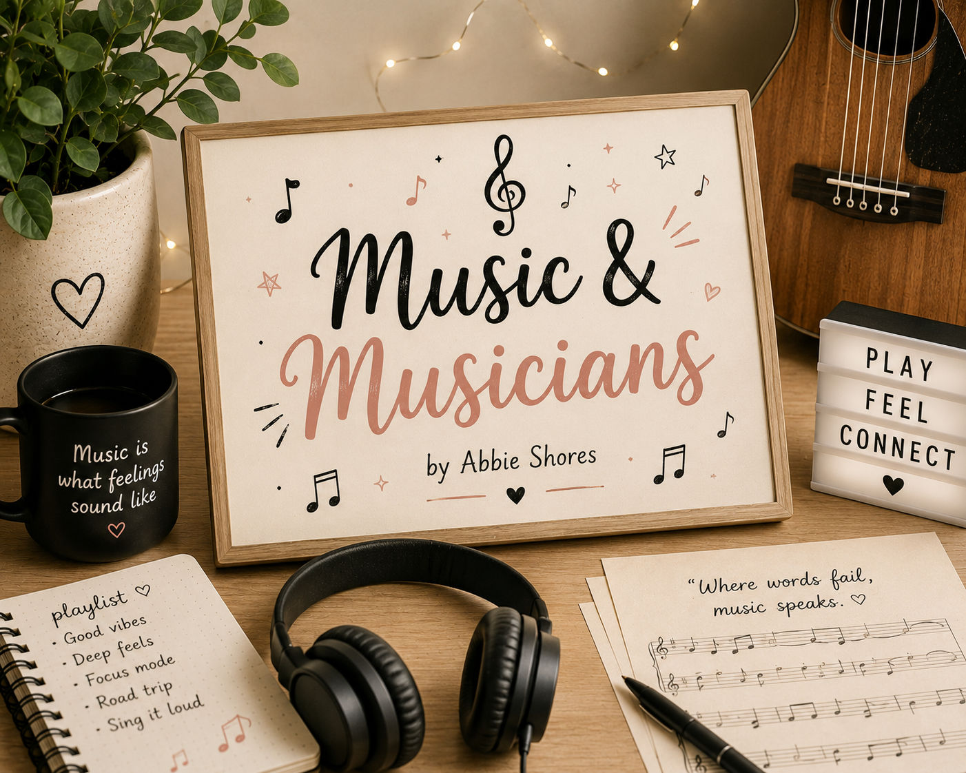 Musicians -Building a Brand Without Selling Your Soul  (Abbie Shores Essays)