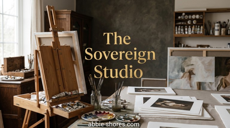 The Sovereign Studio: Navigating the Realities, Economics, and Financial Risks of Print-on-Demand Versus the Independent Web  (Abbie Shores Essays)